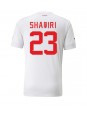 Sveitsi Xherdan Shaqiri #23 Vieraspaita MM-kisat 2022 Lyhythihainen